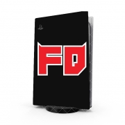 Autocollant Playstation 5 - Skin adhésif PS5 Fabio Quartararo The Evil