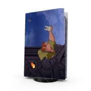 Autocollant Playstation 5 - Skin adhésif PS5 Farewell Notre Dame Cathedral