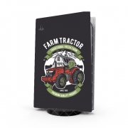 Autocollant Playstation 5 - Skin adhésif PS5 Tracteur dans la ferme