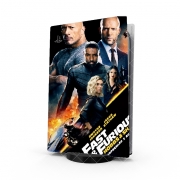 Autocollant Playstation 5 - Skin adhésif PS5 fast and furious hobbs and shaw