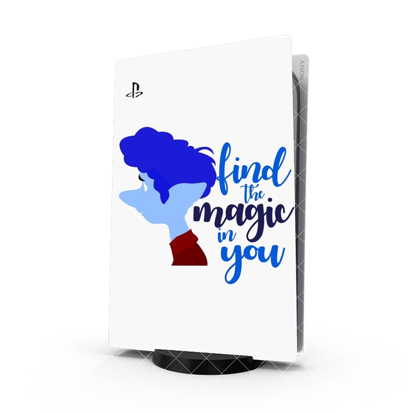 Autocollant Playstation 5 - Skin adhésif PS5 Find Magic in you - En Avant