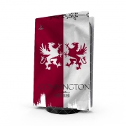 Autocollant Playstation 5 - Skin adhésif PS5 Flag House Connington