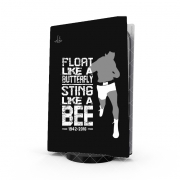 Autocollant Playstation 5 - Skin adhésif PS5 Float like a butterfly Sting like a bee