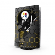 Autocollant Playstation 5 - Skin adhésif PS5 Football Helmets Pittsburgh