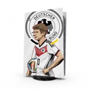 Autocollant Playstation 5 - Skin adhésif PS5 Football Stars: Thomas Müller - Germany