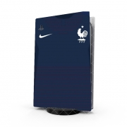 Autocollant Playstation 5 - Skin adhésif PS5 France World Cup Russia 2018 