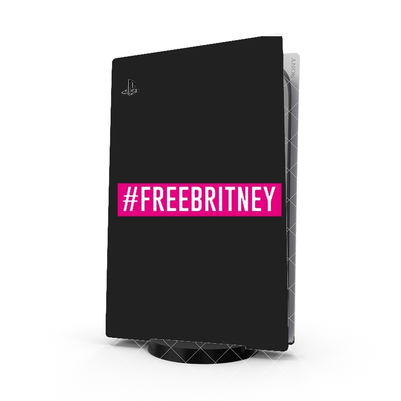 Autocollant Playstation 5 - Skin adhésif PS5 Free Britney