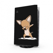 Autocollant Playstation 5 - Skin adhésif PS5 Funny Dabbing Chihuahua