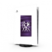Autocollant Playstation 5 - Skin adhésif PS5 Gémeaux - Signe du zodiac