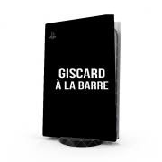 Autocollant Playstation 5 - Skin adhésif PS5 Giscard a la barre