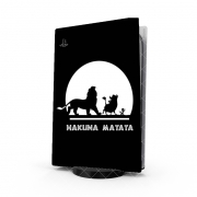 Autocollant Playstation 5 - Skin adhésif PS5 Hakuna Matata Elegance