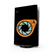 Autocollant Playstation 5 - Skin adhésif PS5 Half Life Symbol