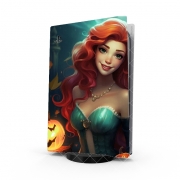 Autocollant Playstation 5 - Skin adhésif PS5 Halloween Princess V7