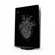 Autocollant Playstation 5 - Skin adhésif PS5 heart II
