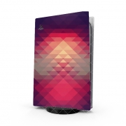 Autocollant Playstation 5 - Skin adhésif PS5 Hipster Triangles