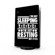 Autocollant Playstation 5 - Skin adhésif PS5 im not sleeping im just resting my eyes