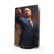 Autocollant Playstation 5 - Skin adhésif PS5 In case of emergency long live my dear Vladimir Putin V2