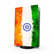 Autocollant Playstation 5 - Skin adhésif PS5 Indian Paint Spatter