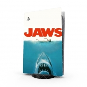 Autocollant Playstation 5 - Skin adhésif PS5 Les Dents de la mer - Jaws