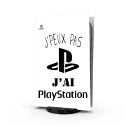 Autocollant Playstation 5 - Skin adhésif PS5 Je peux pas j'ai playstation