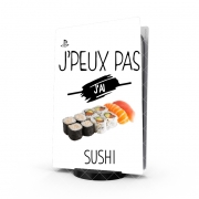 Autocollant Playstation 5 - Skin adhésif PS5 Je peux pas j'ai sushi