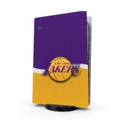 Autocollant Playstation 5 - Skin adhésif PS5 Lakers Los Angeles