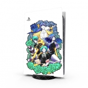 Autocollant Playstation 5 - Skin adhésif PS5 land of the lustrous