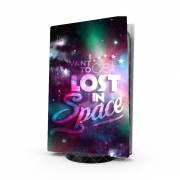 Autocollant Playstation 5 - Skin adhésif PS5 Lost in space