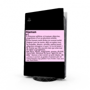 Autocollant Playstation 5 - Skin adhésif PS5 Maman definition dictionnaire