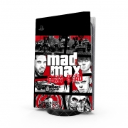 Autocollant Playstation 5 - Skin adhésif PS5 Mashup GTA Mad Max Fury Road