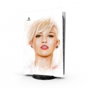 Autocollant Playstation 5 - Skin adhésif PS5 Miley Cyrus