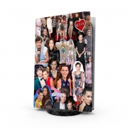 Autocollant Playstation 5 - Skin adhésif PS5 Millie Bobby Brown collage