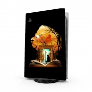 Autocollant Playstation 5 - Skin adhésif PS5 Narnia BookArt