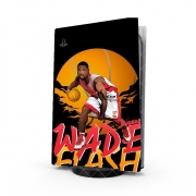 Autocollant Playstation 5 - Skin adhésif PS5 NBA Legends: Dwyane Wade