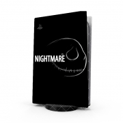 Autocollant Playstation 5 - Skin adhésif PS5 Nightmare Profile