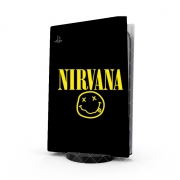 Autocollant Playstation 5 - Skin adhésif PS5 Nirvana Smiley