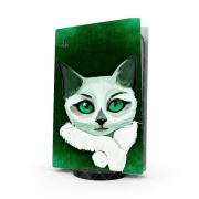 Autocollant Playstation 5 - Skin adhésif PS5 Painting Cat
