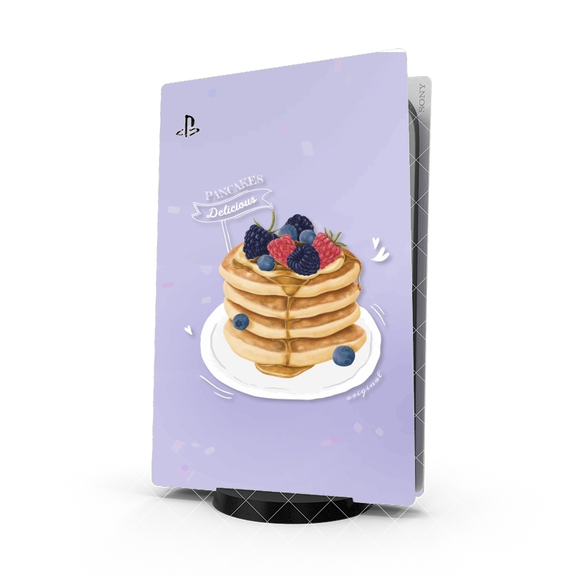 Autocollant Playstation 5 - Skin adhésif PS5 Pancakes so Yummy