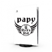 Autocollant Playstation 5 - Skin adhésif PS5 Papy Rock N Roll
