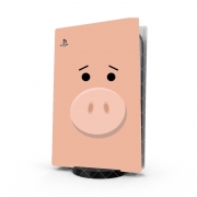 Autocollant Playstation 5 - Skin adhésif PS5 Cochon Visage