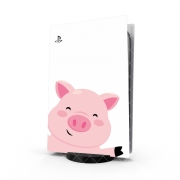 Autocollant Playstation 5 - Skin adhésif PS5 Cochon souriant