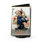 Autocollant Playstation 5 - Skin adhésif PS5 Poker: Franck Ribery as The Joker
