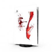 Autocollant Playstation 5 - Skin adhésif PS5 Flaque de sang