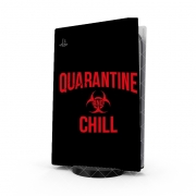 Autocollant Playstation 5 - Skin adhésif PS5 Quarantine And Chill