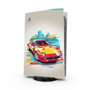 Autocollant Playstation 5 - Skin adhésif PS5 Racing Speed Car V5