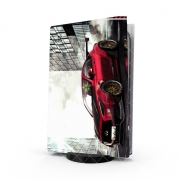 Autocollant Playstation 5 - Skin adhésif PS5 Racing Speed Car V8