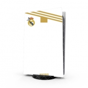 Autocollant Playstation 5 - Skin adhésif PS5 Real Madrid Maillot Football