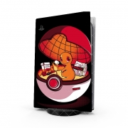 Autocollant Playstation 5 - Skin adhésif PS5 Red Pokehouse 