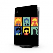 Autocollant Playstation 5 - Skin adhésif PS5 Sailor pop