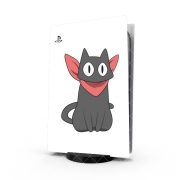 Autocollant Playstation 5 - Skin adhésif PS5 Sakamoto Funny cat